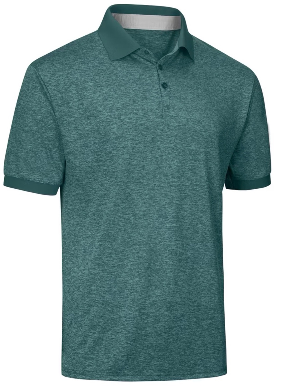 Mío Marino Men’s Golf Polo Atlantic Green. - 4XL